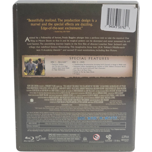 Le Seigneur des Anneaux : Le Retour du Roi – SteelBook Blu-ray + DVD – Zone A – vue 3