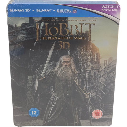 The Hobbit: The Desolation of Smaug 3D SteelBook Zavvi éxclusif Region B