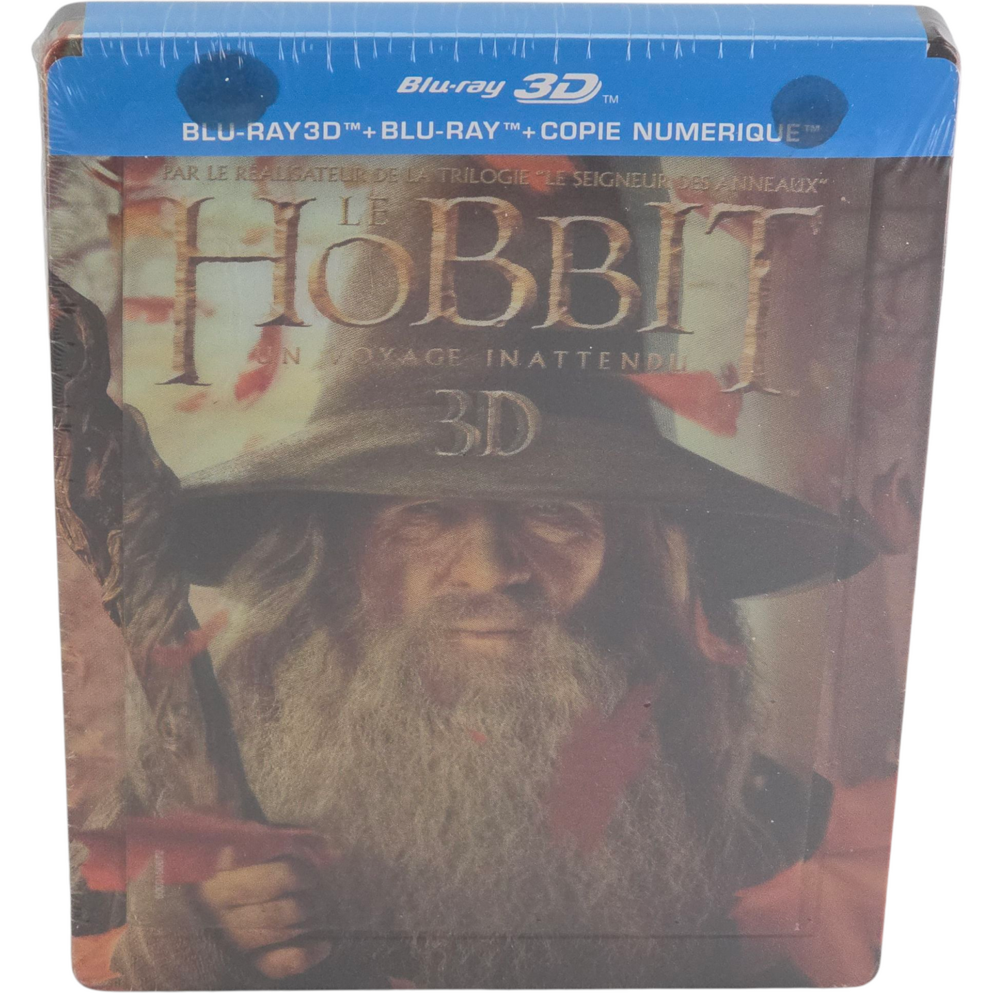 The Hobbit : An Unexpected Journey Gandalf SteelBook Blu-ray + DVD Lenticular B