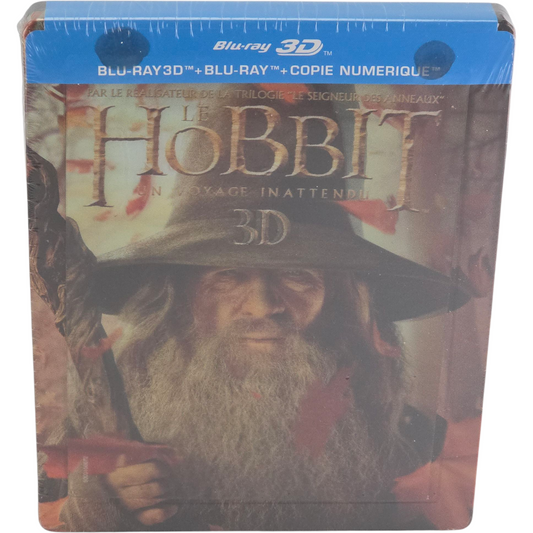 The Hobbit : An Unexpected Journey Gandalf SteelBook Blu-ray + DVD  Lenticular B