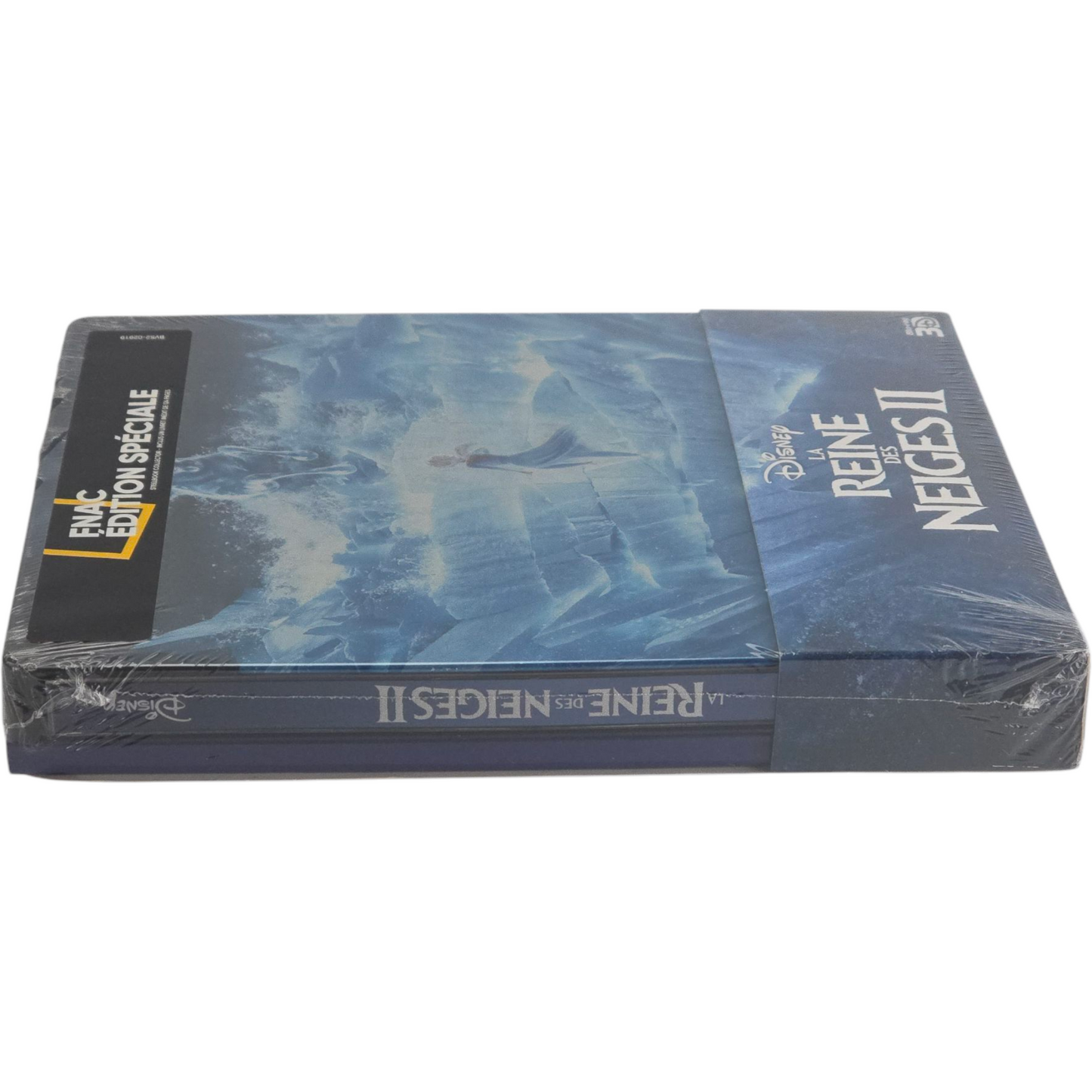 La Reine des Neiges 1 + 2 Blu-ray 3D + Blu-ray SteelBook Disney Limitée Fnac B
