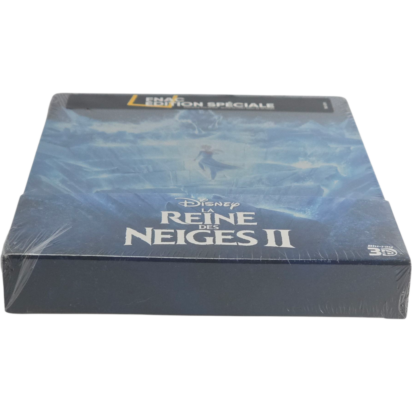 La Reine des Neiges 1 + 2 Blu-ray 3D + Blu-ray SteelBook Disney Limitée Fnac B