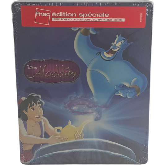 Aladdin (1992) - SteelBook Blu-ray + DVD - Zone B + Zone 2 - vue 2