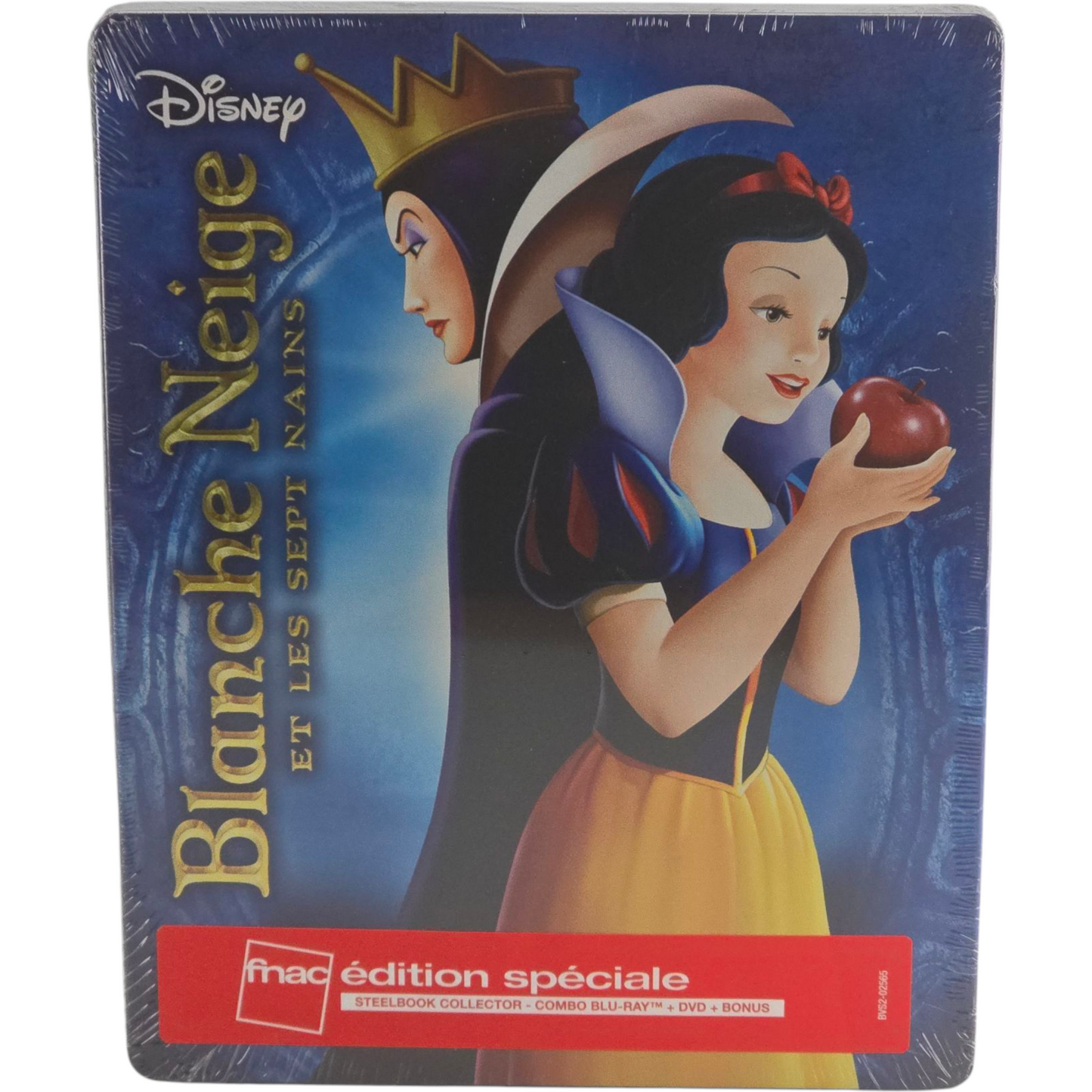 Blanche-Neige et les sept nains Steelbook Blu Ray + DVD Disney Fnac Libre B