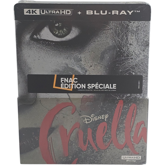 Cruella (2021) - SteelBook 4K Ultra HD + Blu-ray - Zone libre + Zone B - vue 2