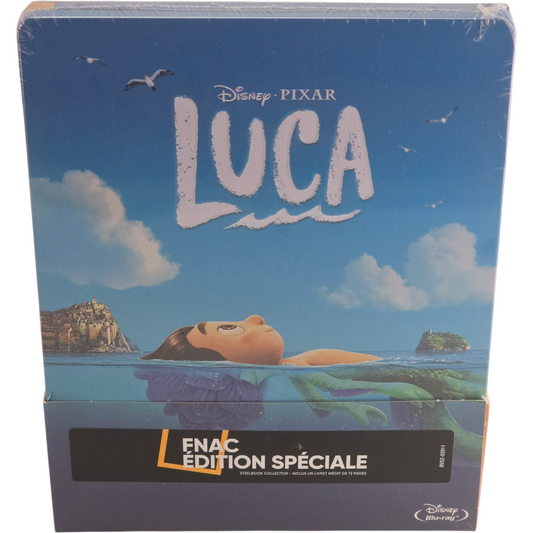 Luca  Blu-ray  SteelBook  Disney  Fnac Exclusif   édition Limitée 2021 Region B