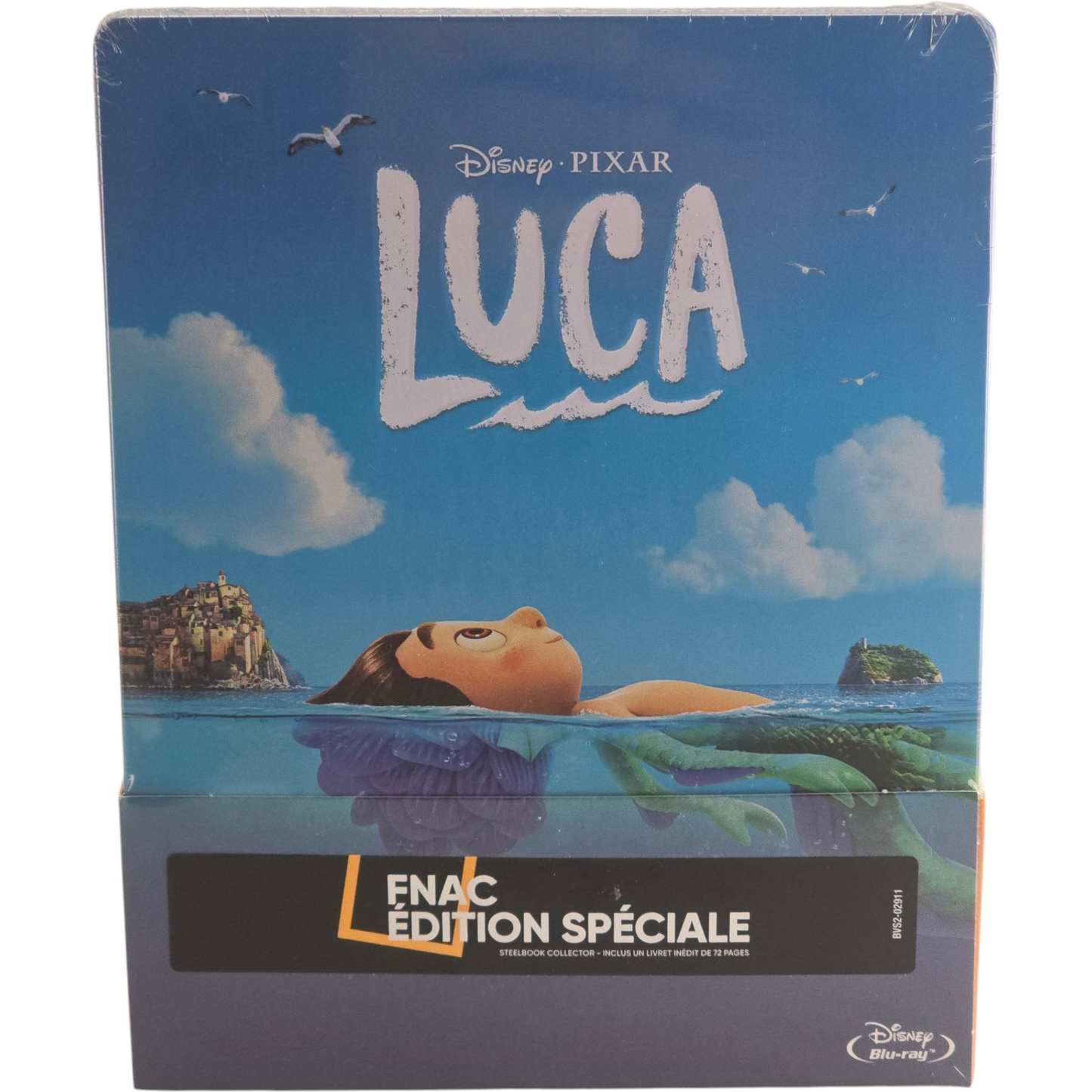 Luca Blu-ray SteelBook Disney Fnac Exclusif édition Limitée 2021 Region B