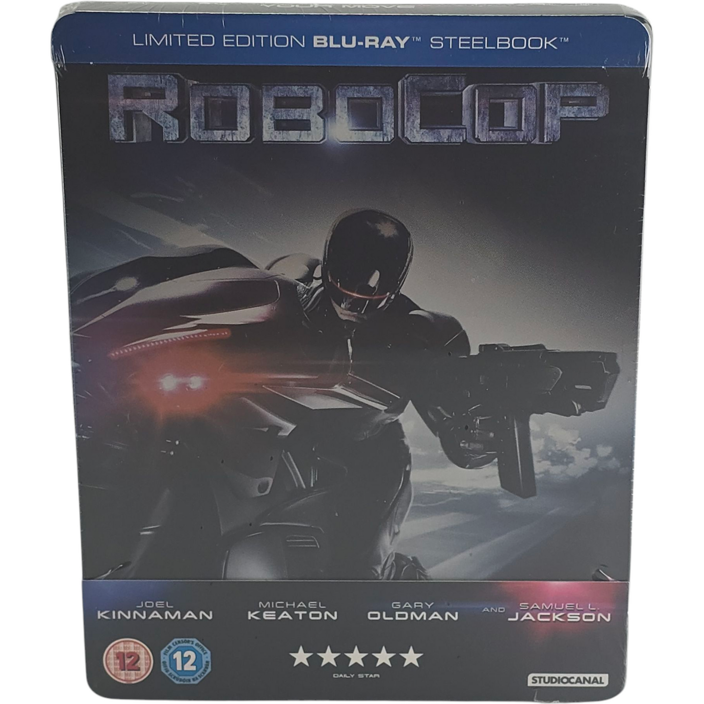 RoboCop Blu-ray SteelBook Zavvi Édition limitée Samuel L. Jackson 2014 Zone B