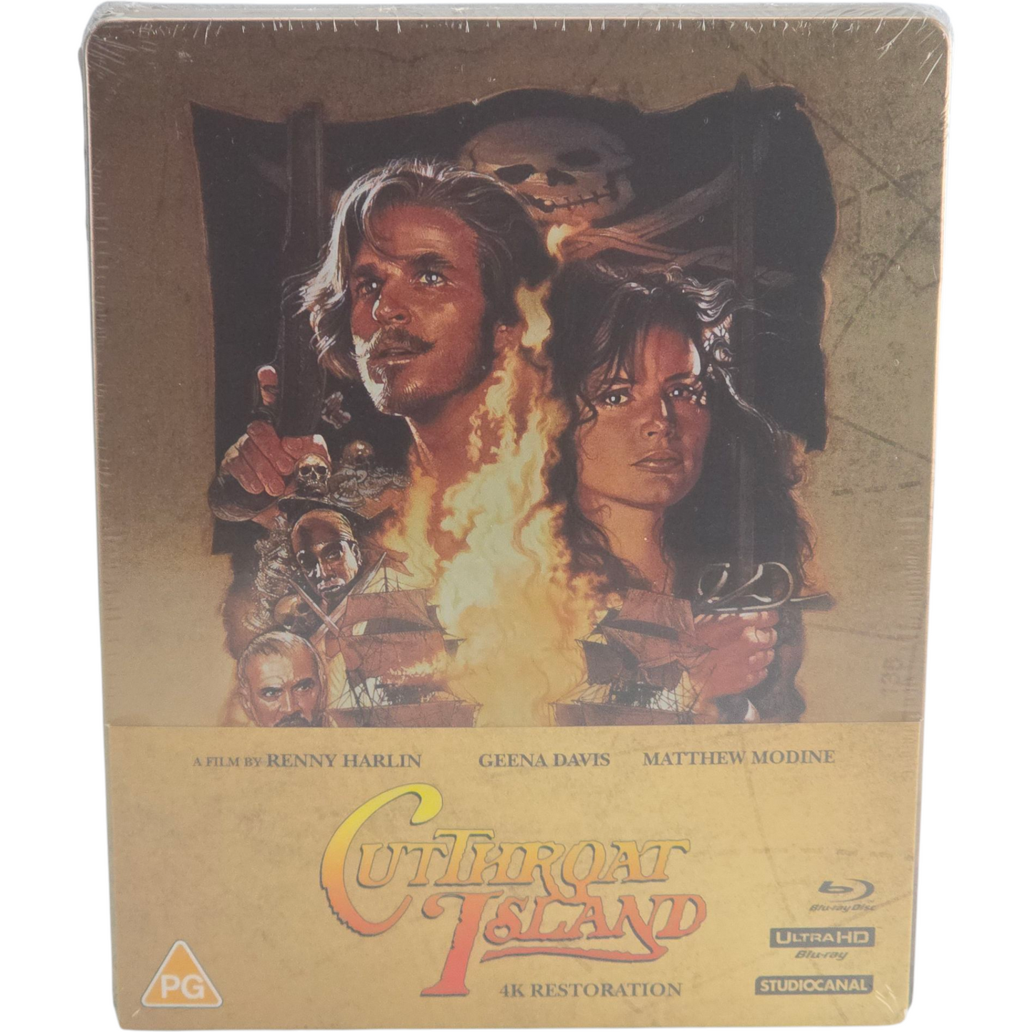 Cutthroat Island "L'Île aux pirates" 4K Ultra HD + Blu-ray SteelBook Region B