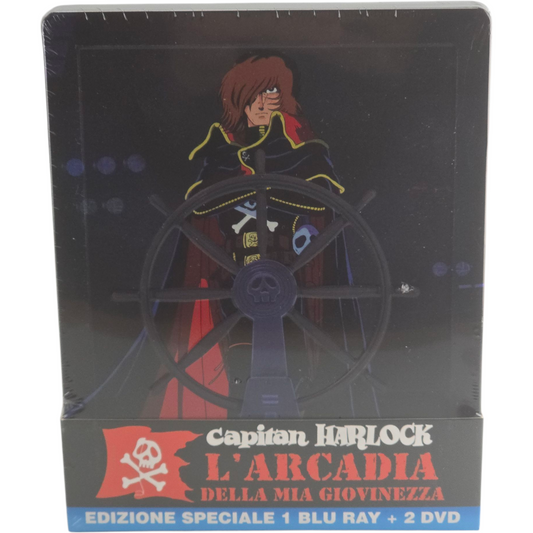 Capitaine Harlock : Arcadia de ma jeunesse (1982) - SteelBook Blu-ray + DVD - Zone B - vue 2