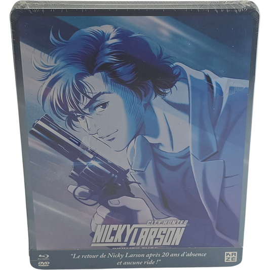 Nicky Larson City Hunter Private Eyes ,Le Film Blu-ray + DVD SteelBook Region B