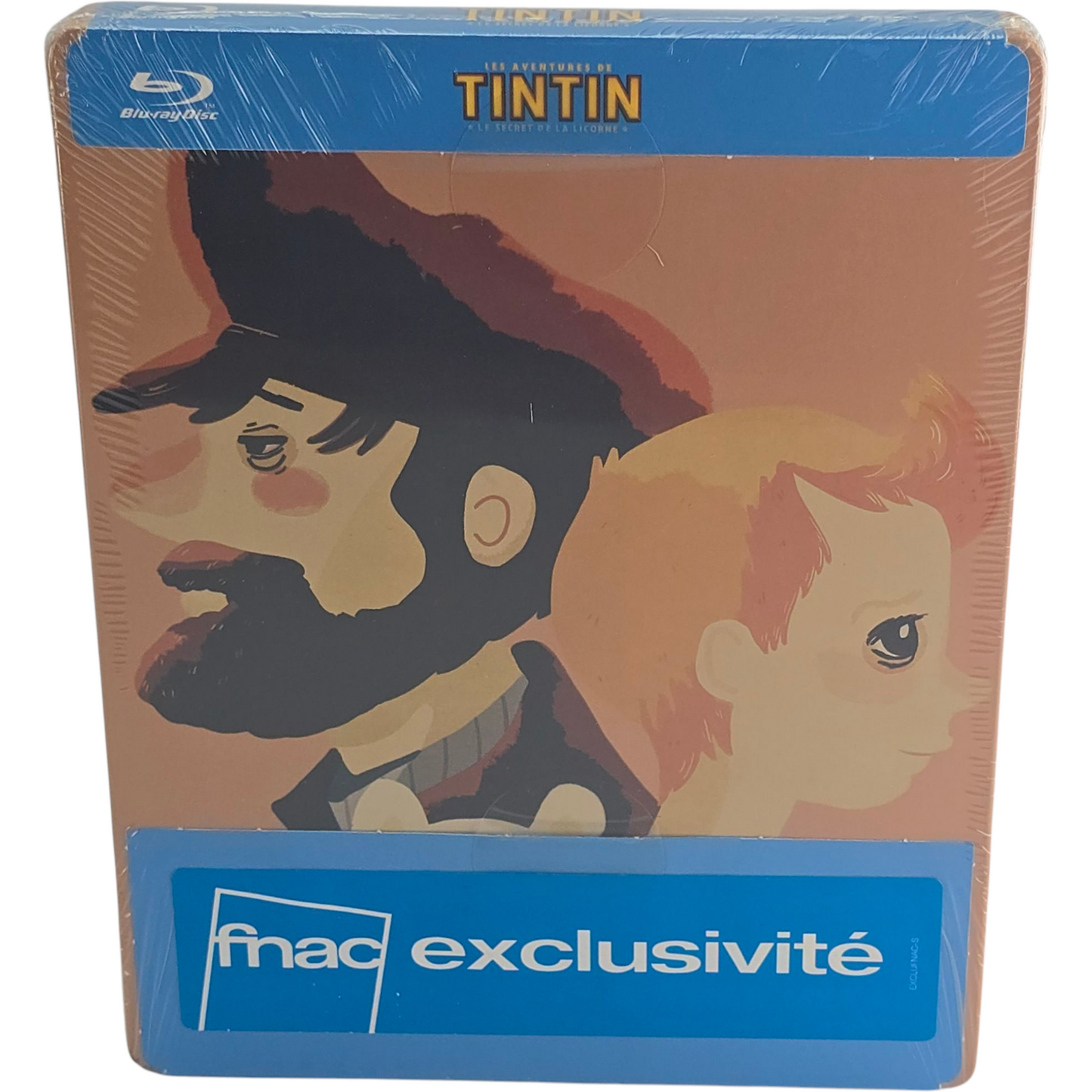 Tintin - Le Secret de la Licorne Blu-ray Steelbook Edition Fnac 2012 Zone B