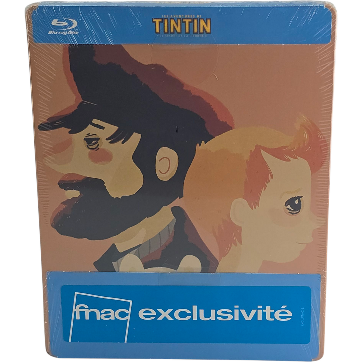 Tintin - Le Secret de la Licorne Blu-ray Steelbook Edition Fnac 2012 Zone B
