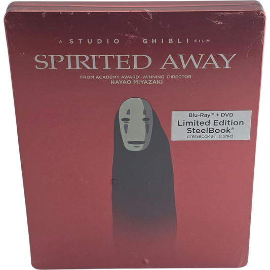 Spirited Away 2001  Blu-ray + DVD SteelBook  千と千尋の神隠し  2020 Region A
