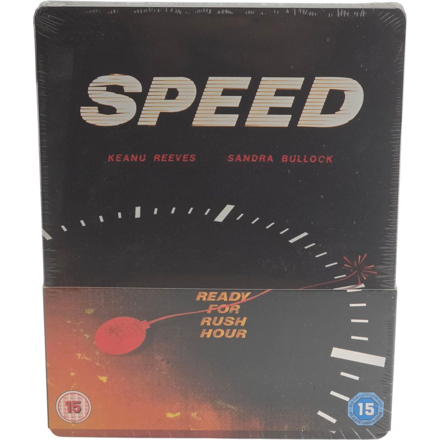 Speed Blu-ray SteelBook Zavvi Édition Limitée Keanu Reeves, Sandra Bullock B