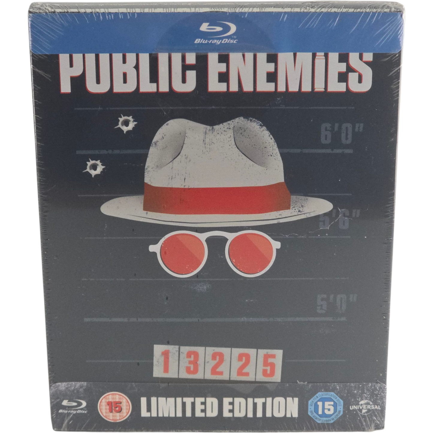 Public Enemies  Blu-Ray  Steelbook HMV Futurepak  Johnny Depp  2014 Zone Libre