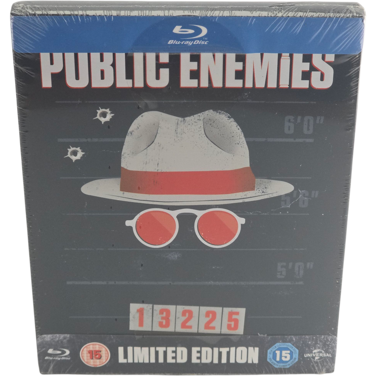 Public Enemies  Blu-Ray  Steelbook HMV Futurepak  Johnny Depp  2014 Zone Libre