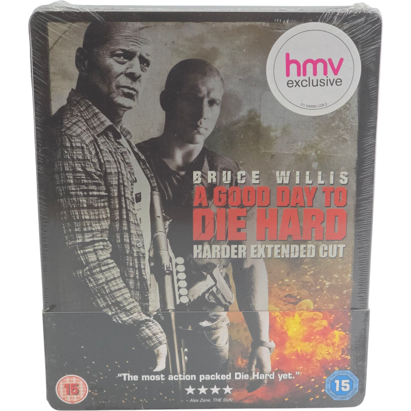 A Good Day to Die Hard Blu-ray Steelbook HMV Exclusif Bruce Willis Zone Libre