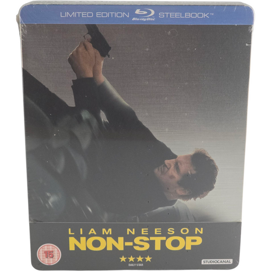 Non-Stop (2014) – SteelBook Blu-ray – Zone B – vue 2