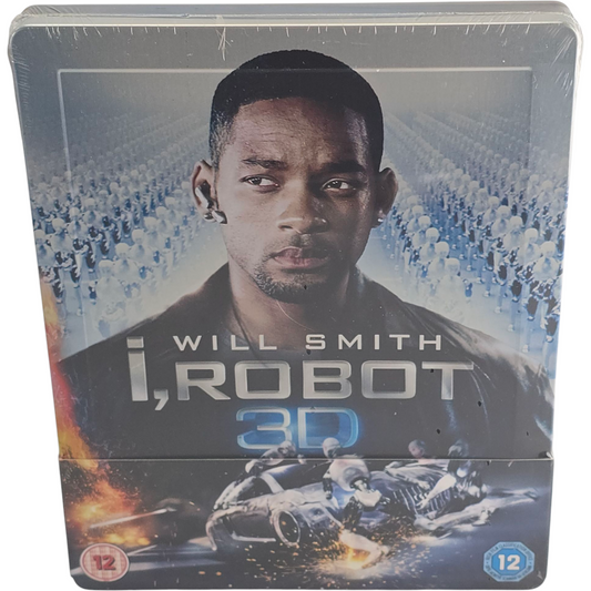 I, Robot  Blu-ray 3D + Blu-ray SteelBook Zavvi Débossé 3000 Ex 2014  Libre