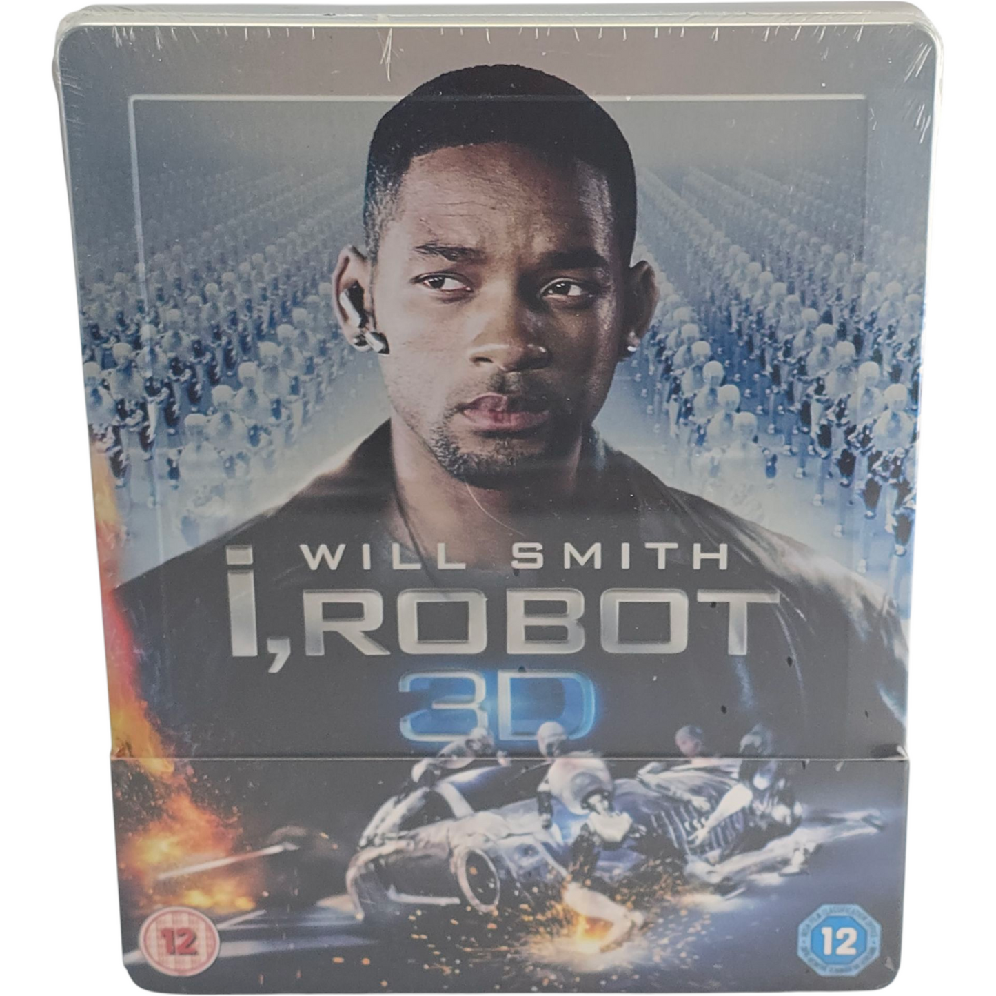 I, Robot Blu-ray 3D + Blu-ray SteelBook Zavvi Débossé 3000 Ex 2014 Libre