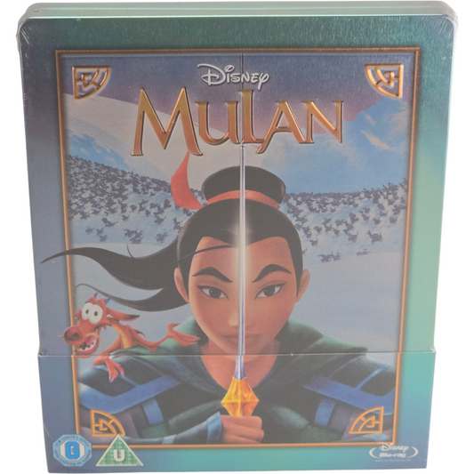 Mulan Blu-ray SteelBook Débossé Zavvi édition Limitée Disney Collection Zone Libre