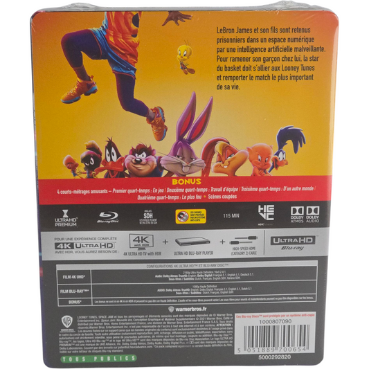 Space Jam (1996) - SteelBook Blu-ray - Zone B - vue 3
