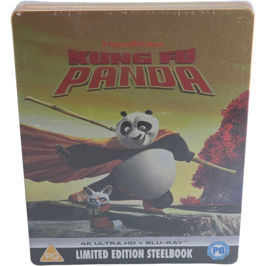Kung Fu Panda  SteelBook 4K Ultra HD +Blu-ray Disney Édition limitée Zone Libre