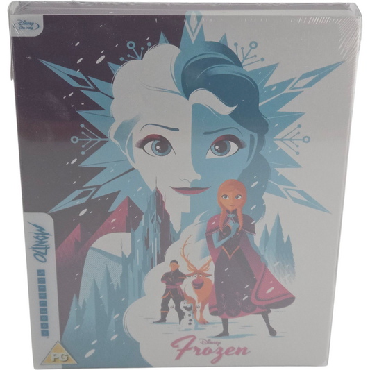 Frozen SteelBook Blu-ray (Import UK, Edition Collection, VO/ST, Bonus)