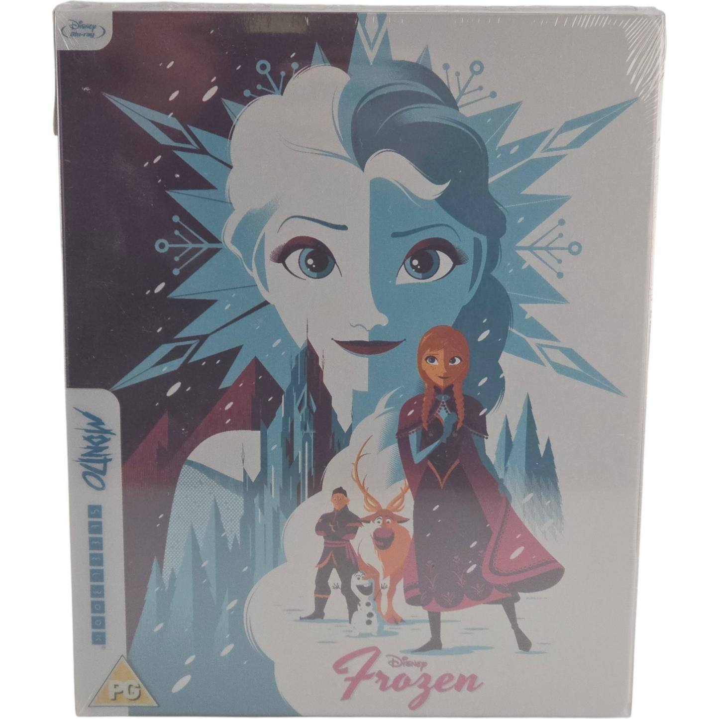 Frozen SteelBook Blu-ray (Import UK, Edition Collection, VO/ST, Bonus)