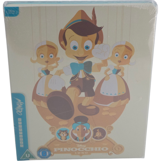 Pinocchio  Disney Blu-ray SteelBook Zavvi  Mondo X Series  #31 Limitée Zone B