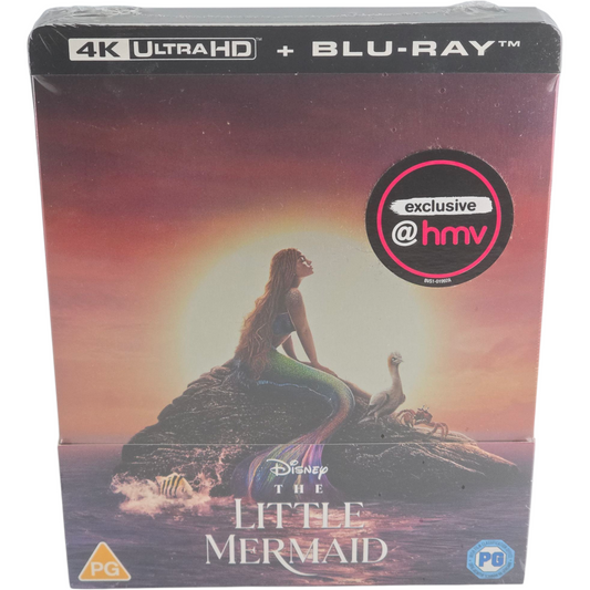 The Little Mermaid 4K Ultra HD + Blu-ray Steelbook Disney Buena Vista  2023 , B