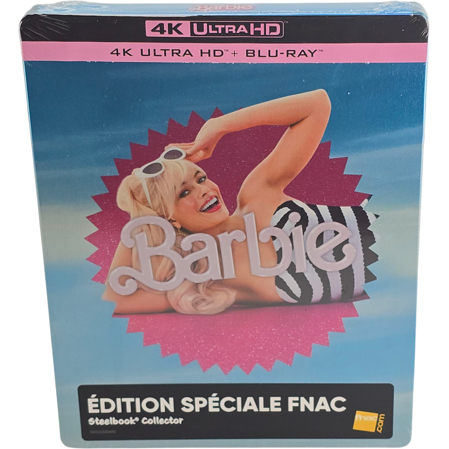 Barbie 4K Ultra HD + Blu-ray Steelbook Margot Robbie, Ryan Gosling, ZoneB