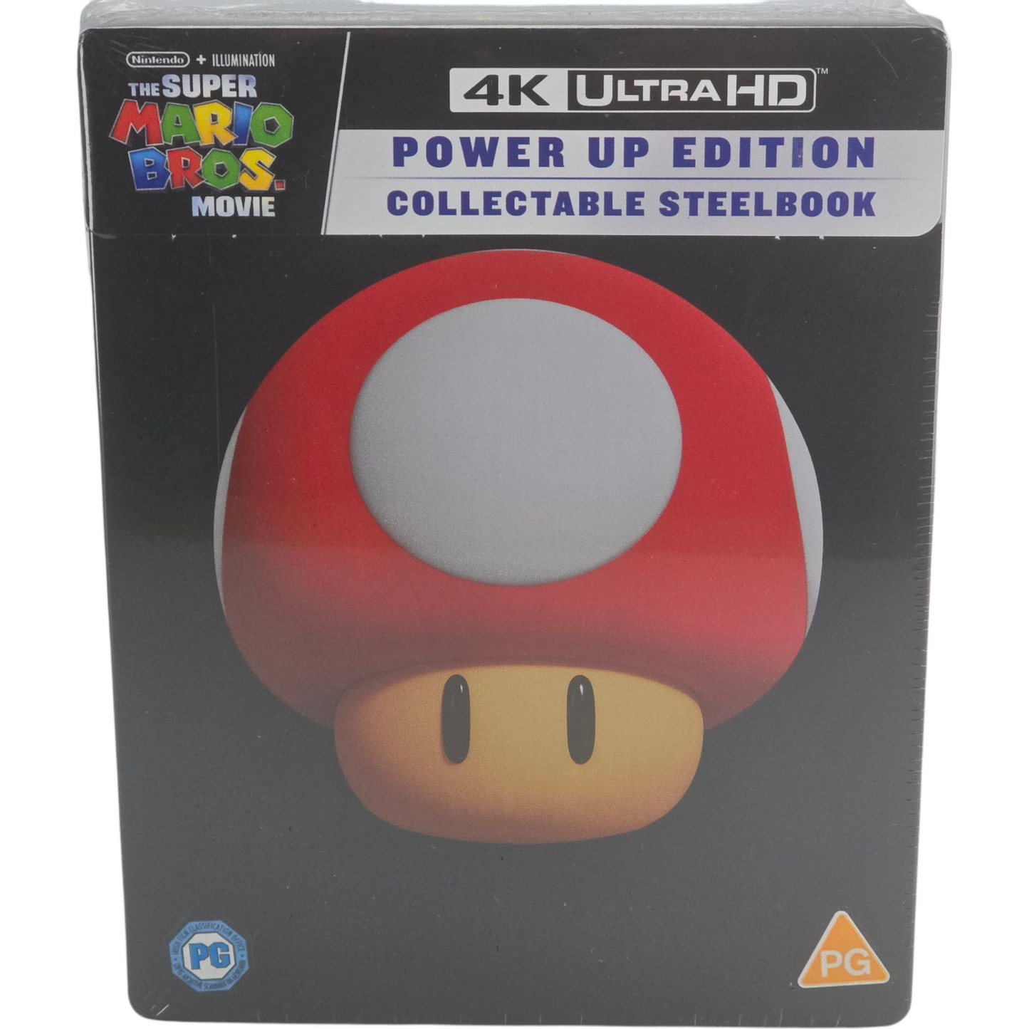 The Super Mario Bros. Movie 4K Ultra HD Steelbook Chris Pratt Region Libre