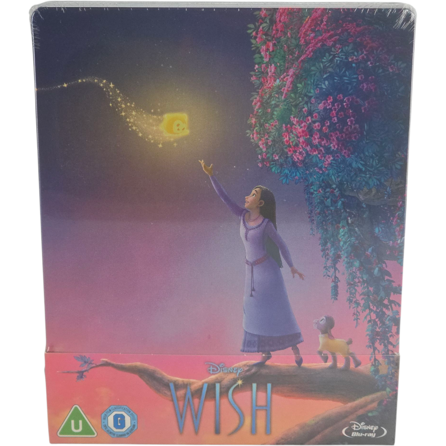 Wish Blu-ray Steelbook Disney Buena Vista Ariana DeBose, Chris Pine 2023 B