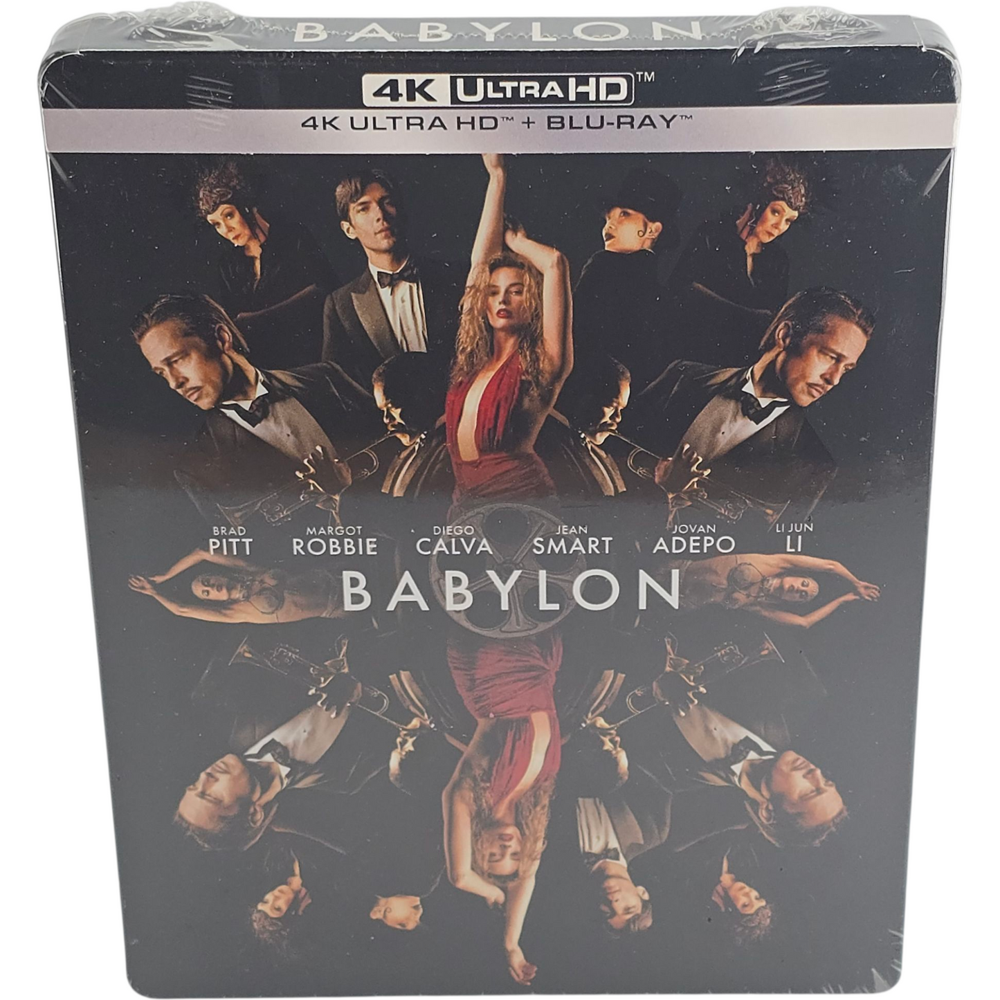 Babylon 4K Ultra HD + Blu-ray SteelBook Brad Pitt, Margot Robbie Region B