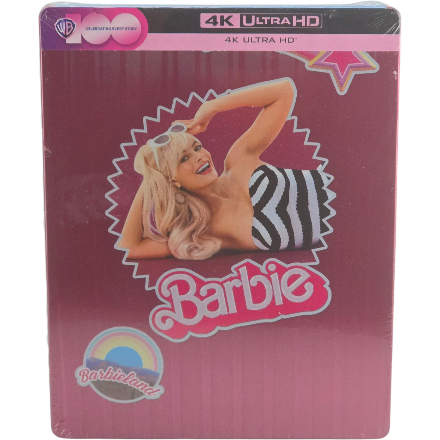 Barbie 4K Ultra HD + Blu-ray Steelbook Margot Robbie, Ryan Gosling,Zone Libre