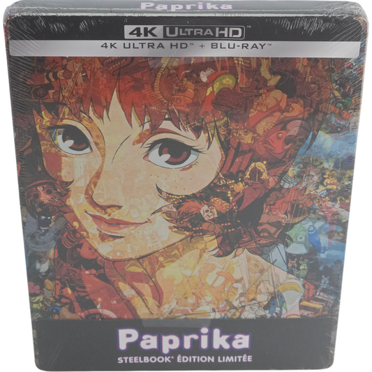Paprika 4K Ultra HD + Blu-ray Steelbook パプリカ  Satoshi Kon édition Limitée Zone B