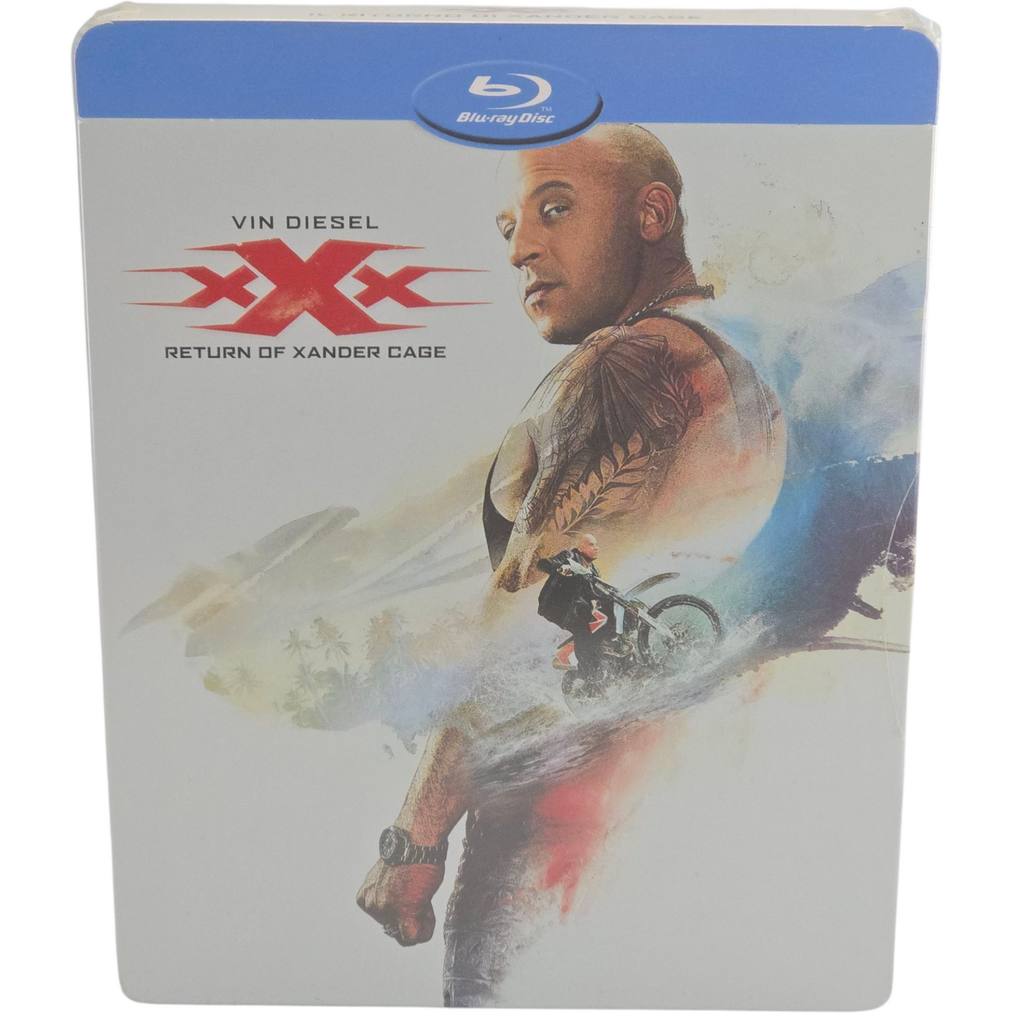 xXx: Return of Xander Cage Blu-ray SteelBook Débossé Vin Diesel 2017 D.J. Caruso B