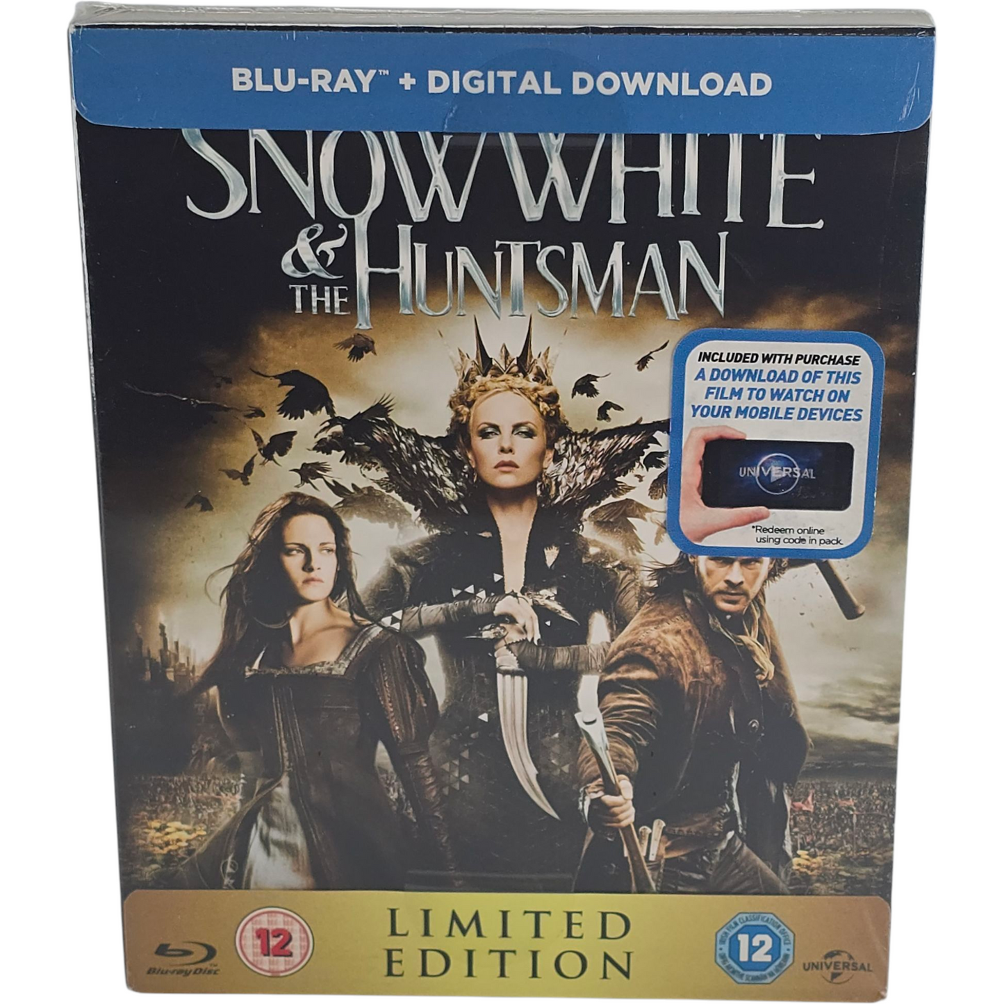 Blanche-Neige et le Chasseur Blu-ray SteelBook Zavvi Limité 2000 ex Region Libre