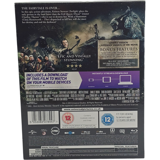 Blanche-Neige et le Chasseur (2012) - SteelBook Blu-ray - Zone libre - vue 3