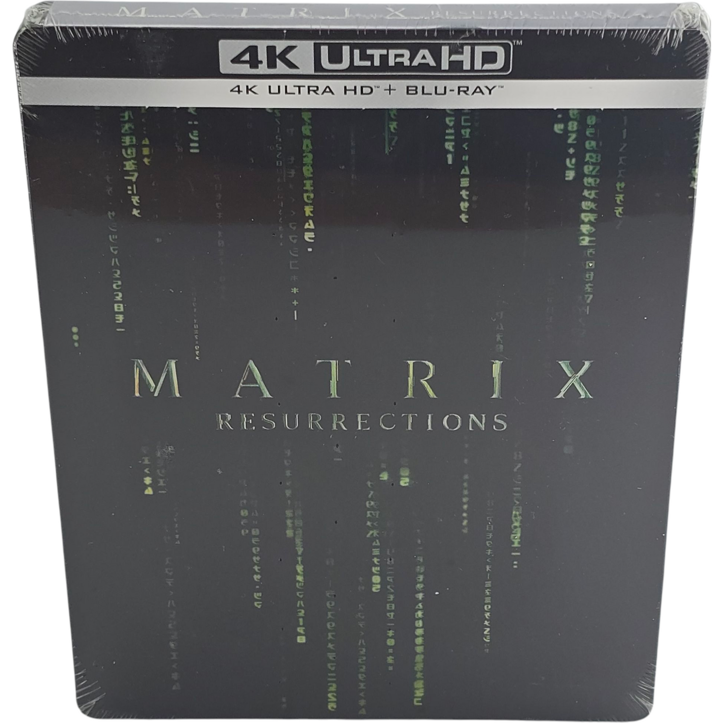 The Matrix Résurrections 4K Ultra HD + Blu-ray Steelbook Édition Limitée Libre