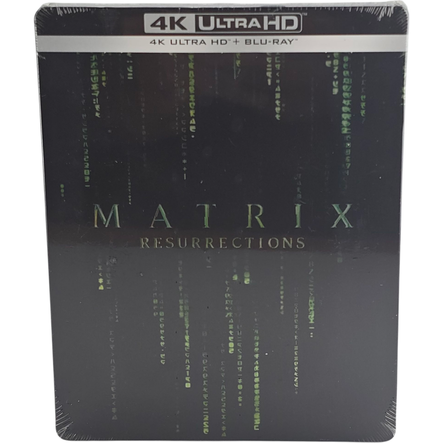 The Matrix Résurrections 4K Ultra HD + Blu-ray Steelbook Édition Limitée Libre