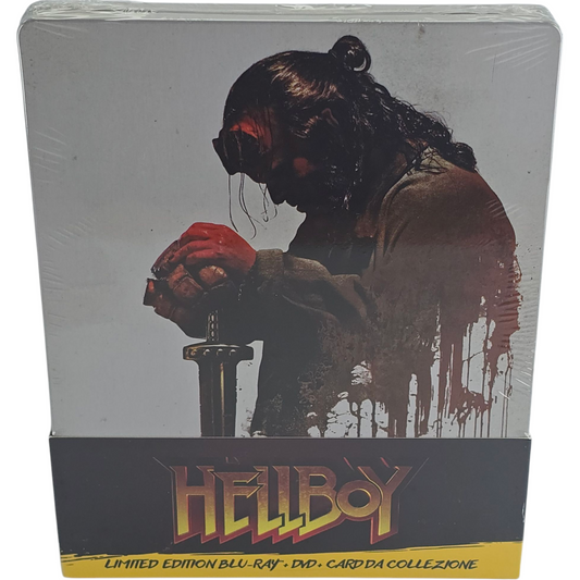 Hellboy Blu-ray Full HD+ DVD Steelbook 2019 David Harbour,Milla Jovovich Zone B