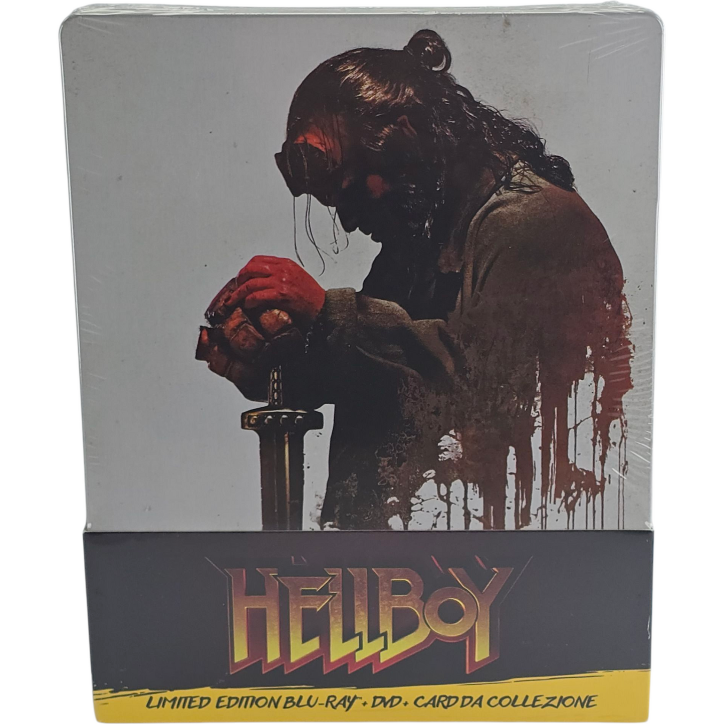 Hellboy Blu-ray Full HD+ DVD Steelbook 2019 David Harbour,Milla Jovovich Zone B