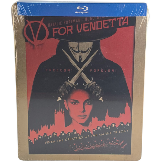 V pour Vendetta (2005) - SteelBook Blu-ray - Zone A + Zone B - vue 2