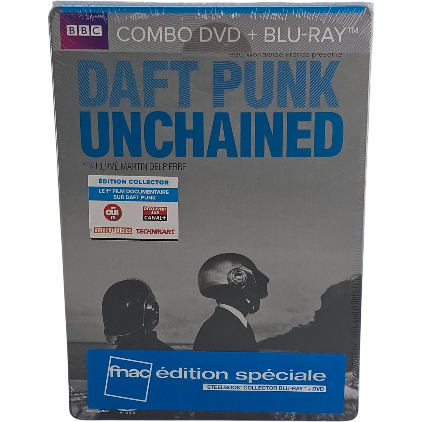 Daft Punk Unchained (2015) (Steelbook Edition) (Blu-Ray & DVD Combo) Reg.A/B/C