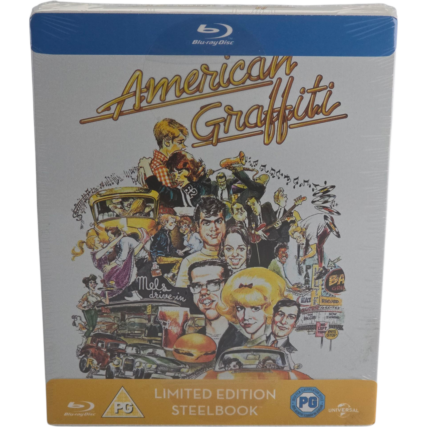 American Graffiti George Lucas Blu-ray SteelBook Zavvi Limitée 2500 ex Libre