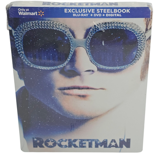 Rocketman Blu-ray SteelBook Blu-ray + DVD Plus Bonus 2019  Zone A