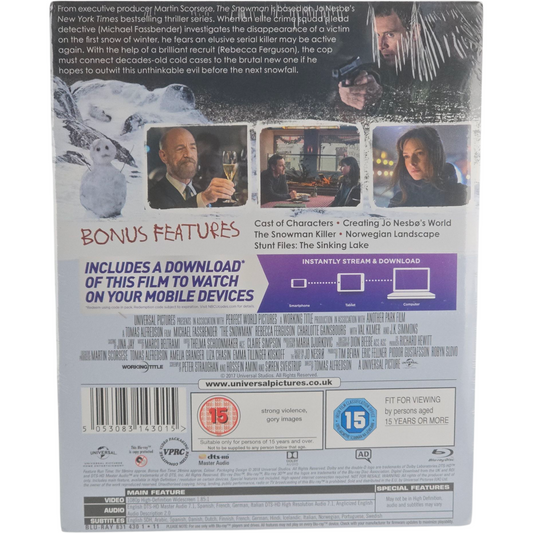 Le Bonhomme de neige (2017) - SteelBook Blu-ray - Zone B - vue 3